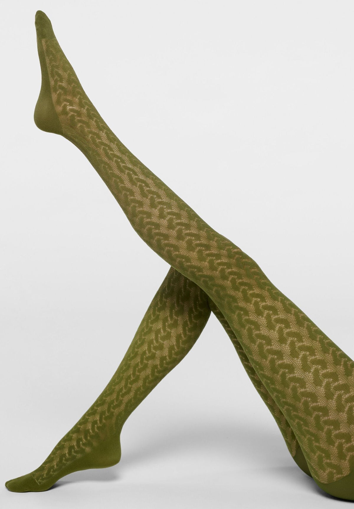 Bio-Derived Sneakers Tights Wave - Green