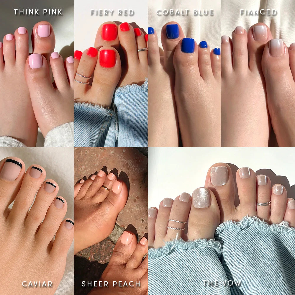 Bright & Light Hues Pedi Bundle