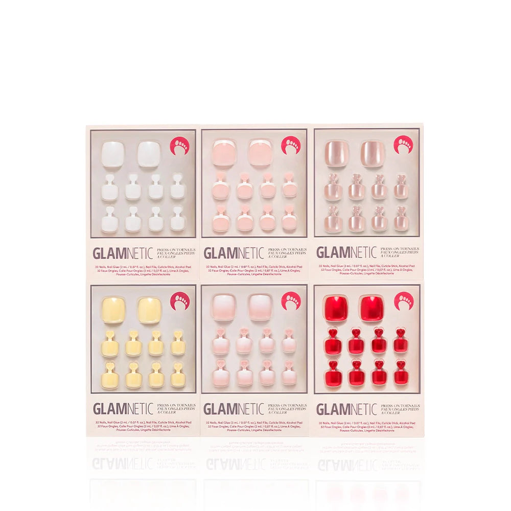 Glazed & Glossy Pedi Bundle