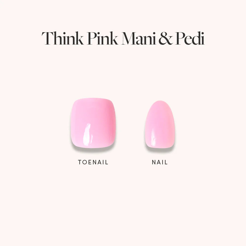 Think Pink Mani Pedi