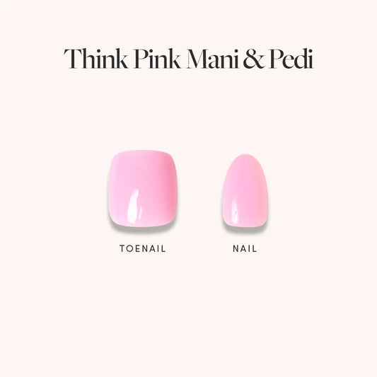 Think Pink Mani Pedi