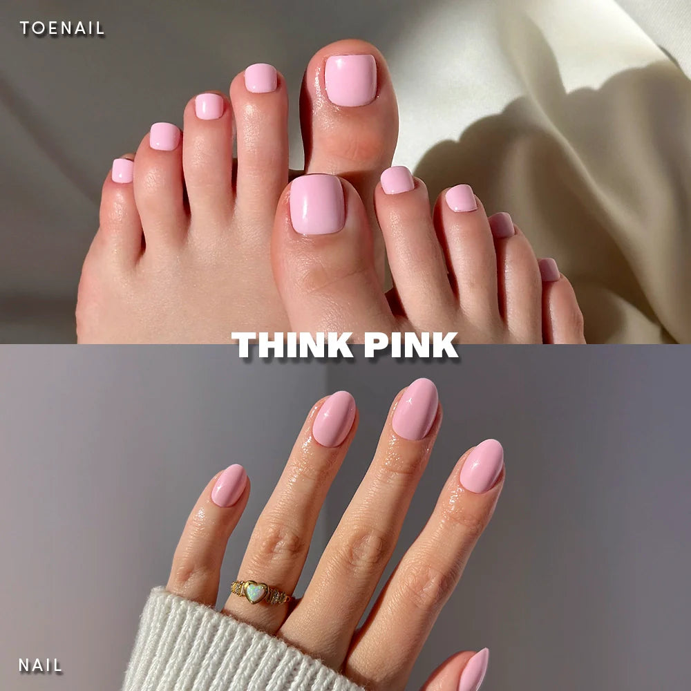 Think Pink Mani Pedi