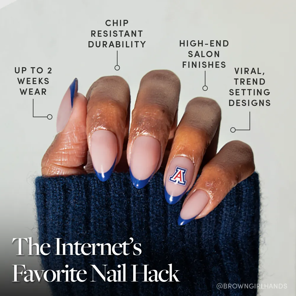 Arizona Wildcats Press-On Nail Set