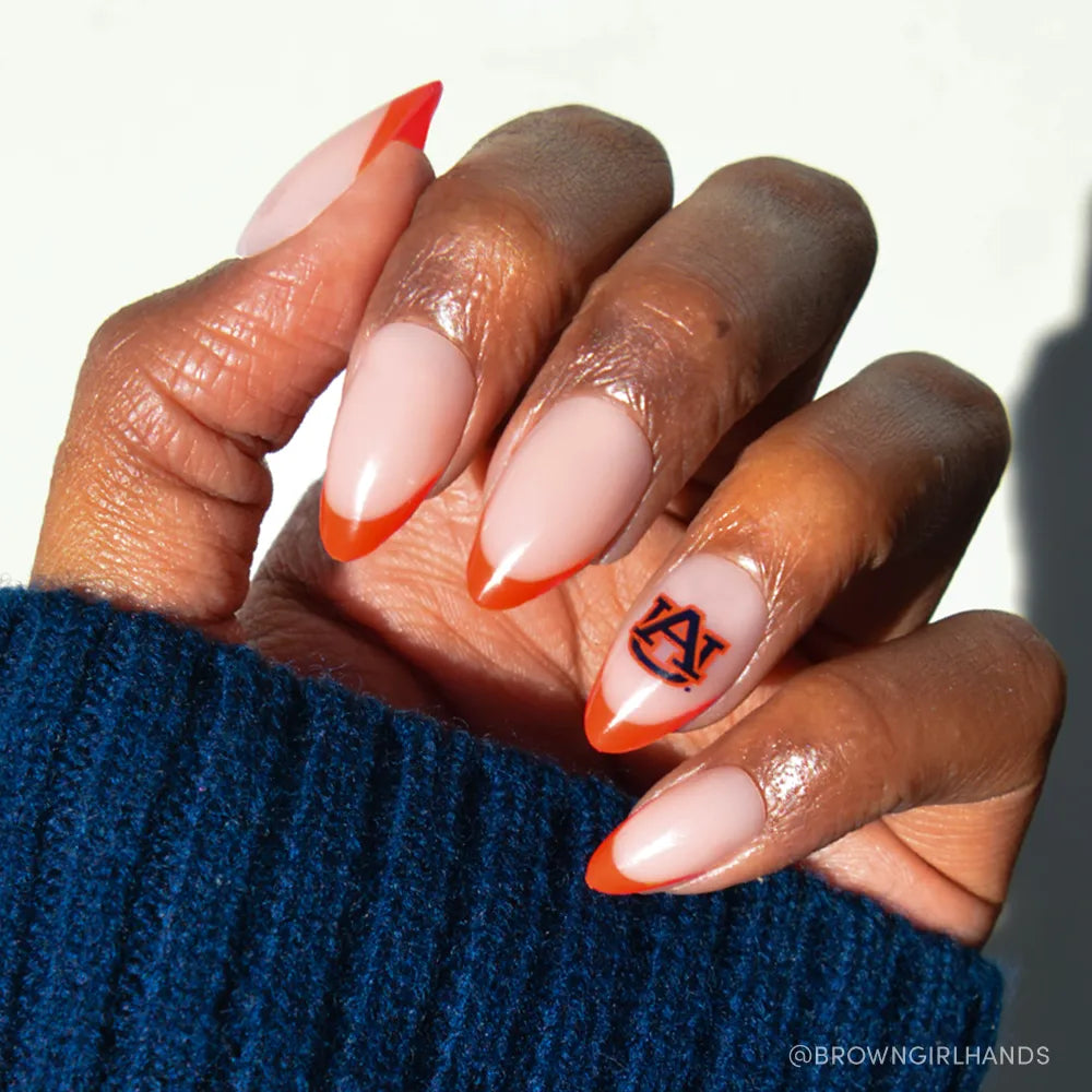 Auburn Tigers Press-On Nail Set