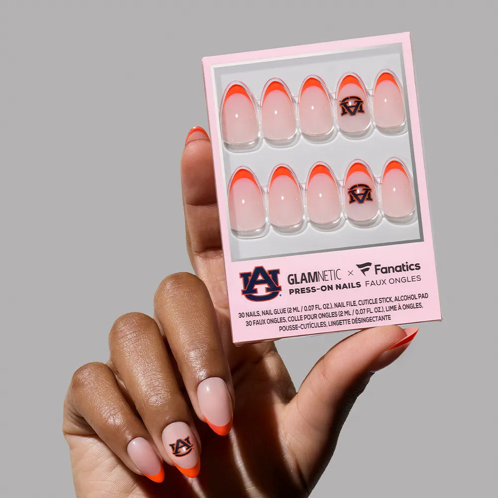 Auburn Tigers Press-On Nail Set