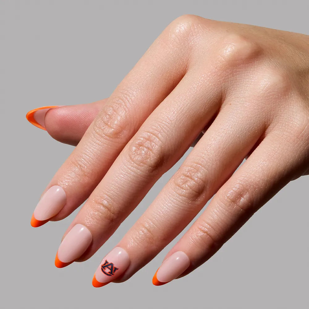 Auburn Tigers Press-On Nail Set