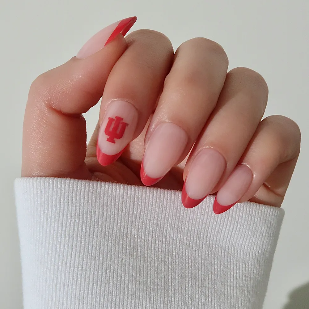 Indiana Hoosiers Press-On Nail Set