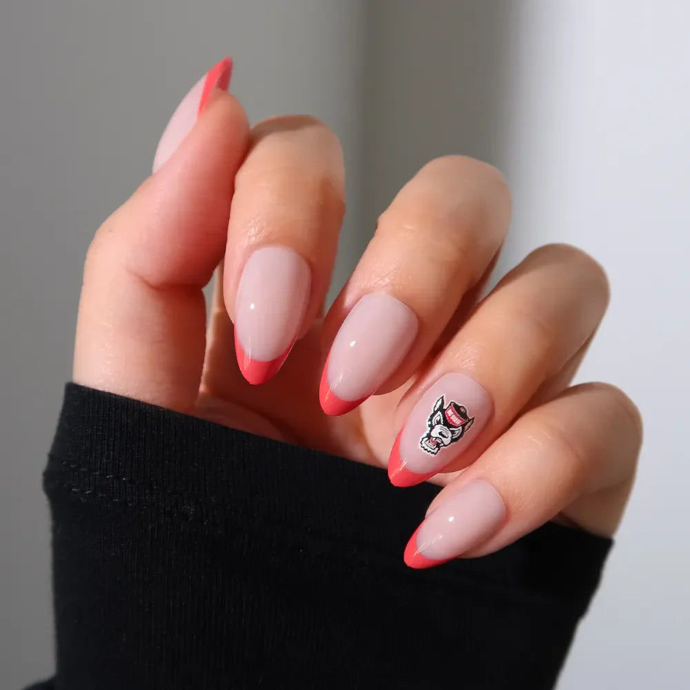 NC State Wolfpack Press-On Nail Set