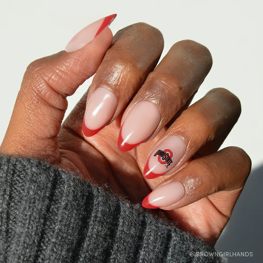 Ohio State Buckeyes Press-On Nail Set