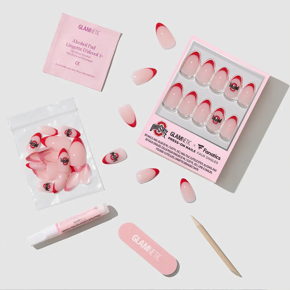 Ohio State Buckeyes Press-On Nail Set