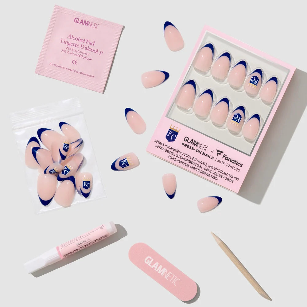 Kansas City Royals Press-On Nail Set