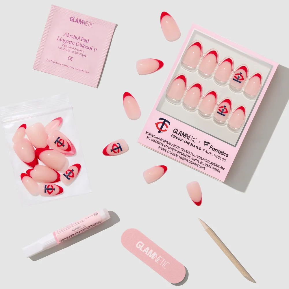 Minnesota Twins Press-On Nail Set
