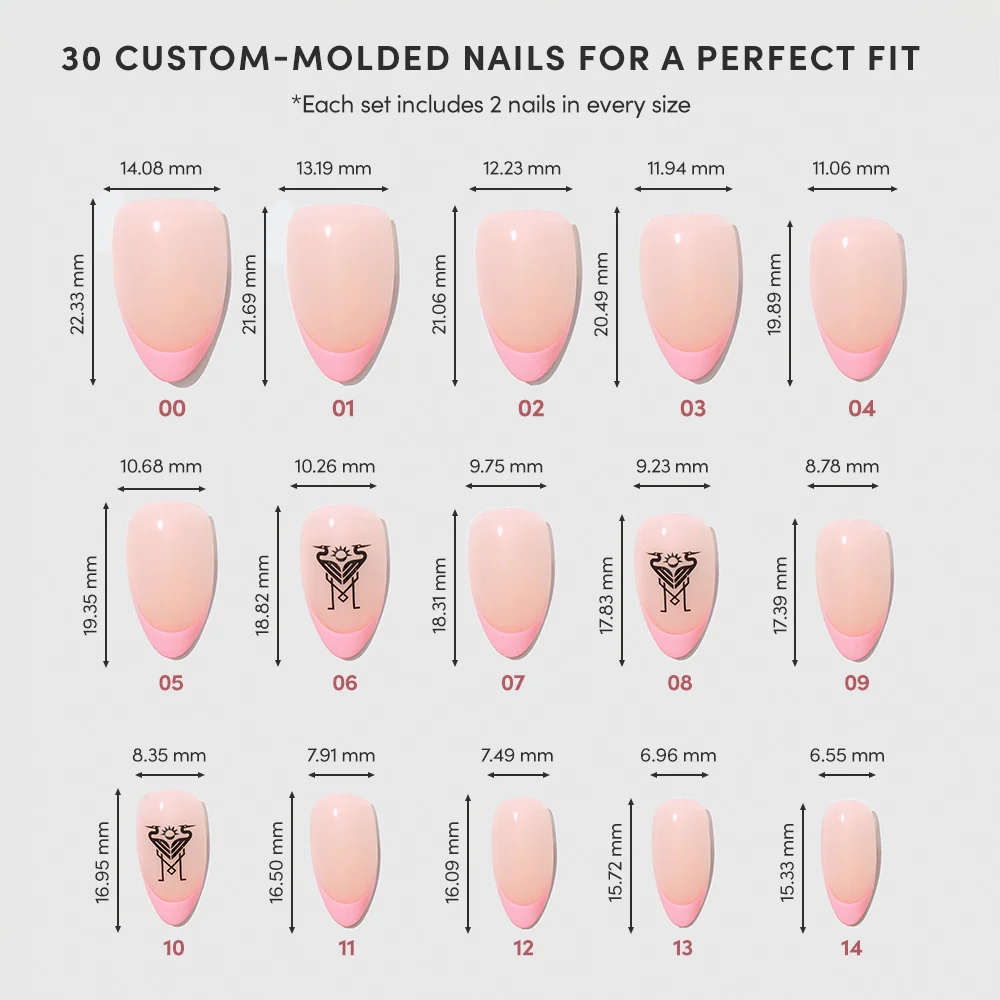 Inter Miami CF Press-On Nail Set