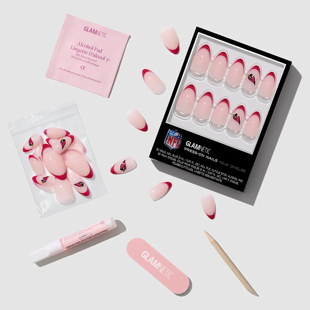 Arizona Cardinals Press-On Nail Set