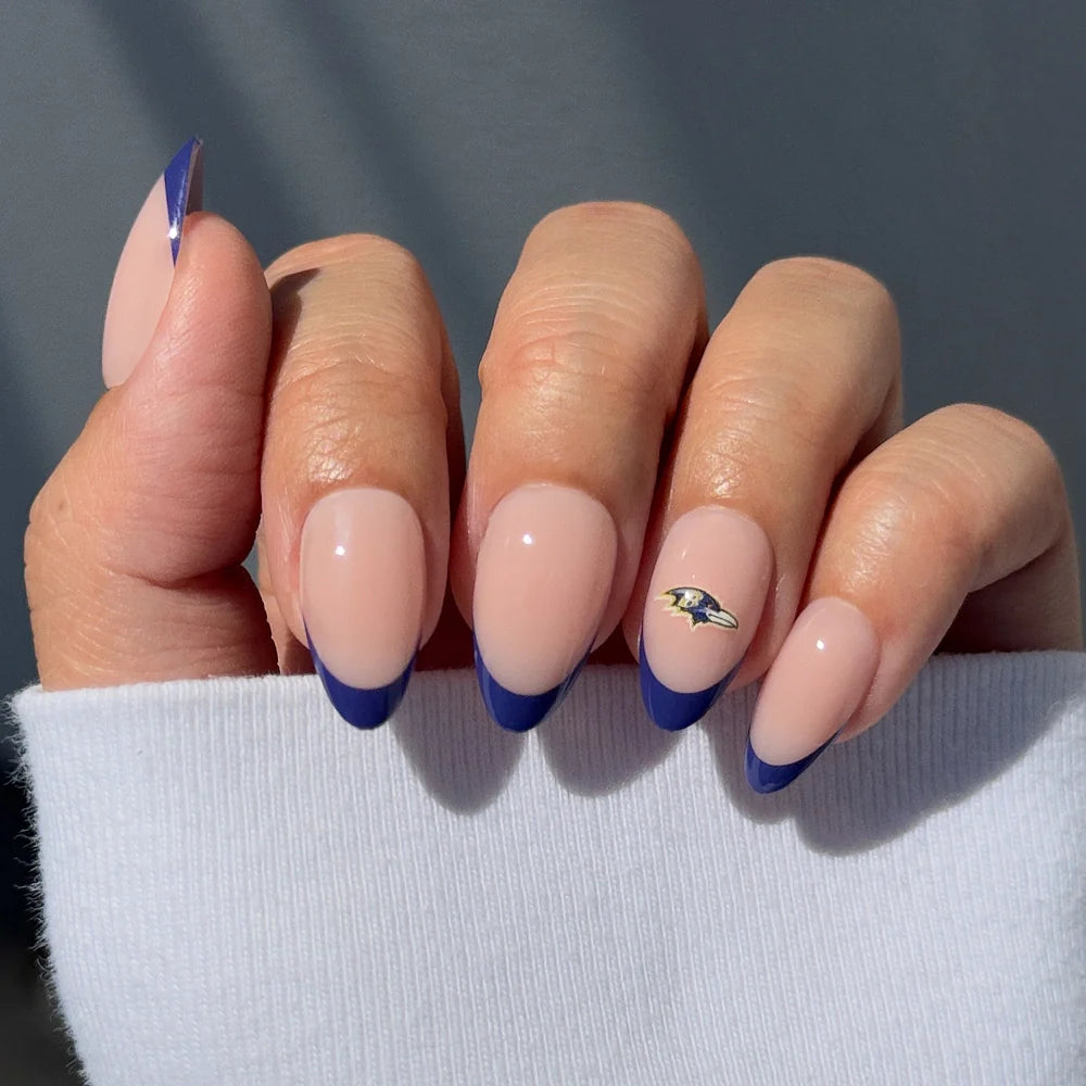 Baltimore Ravens Press-On Nail Set