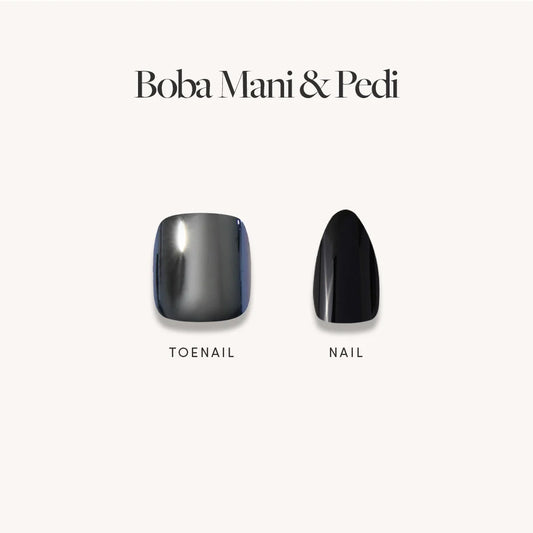 Glossy & Glazed Mani & Pedi