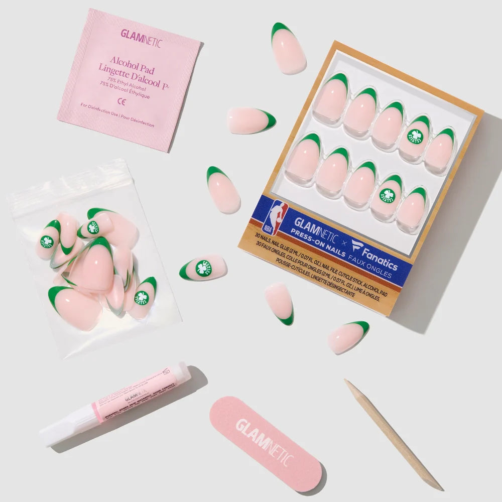 Boston Celtics Press-On Nail Set
