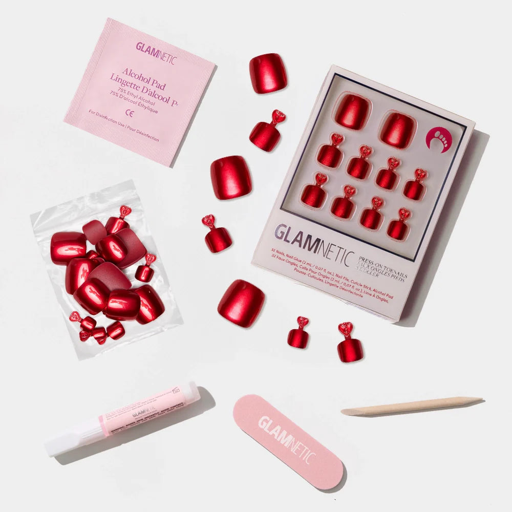 Cherry Glaze Toenail