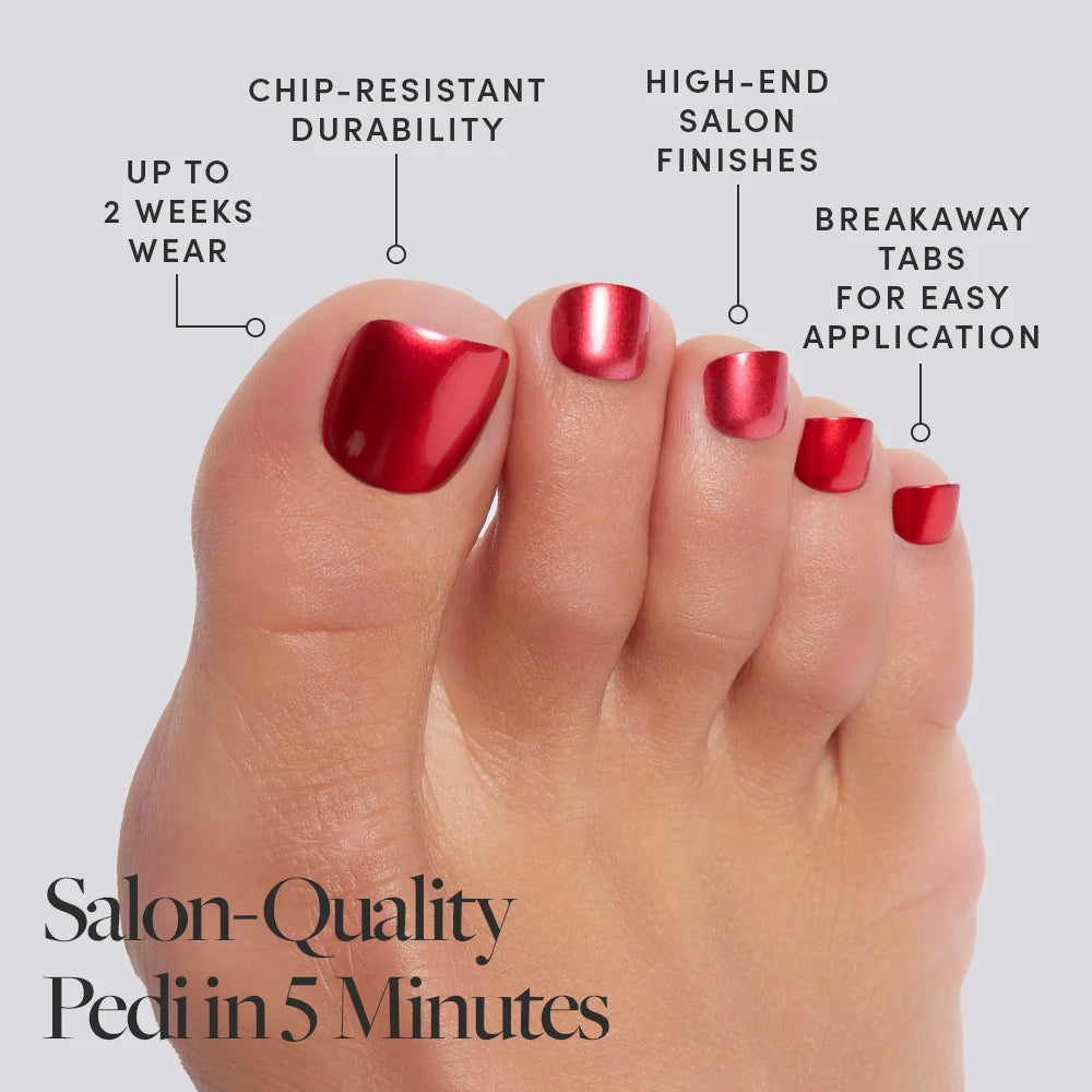 Cherry Glaze Toenail
