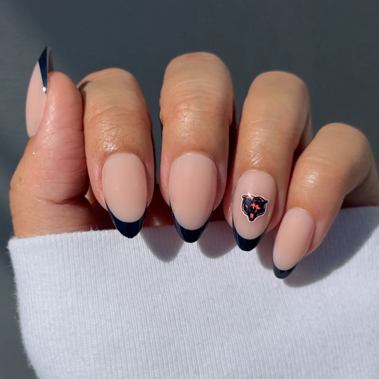Chicago Bears Press-On Nail Set