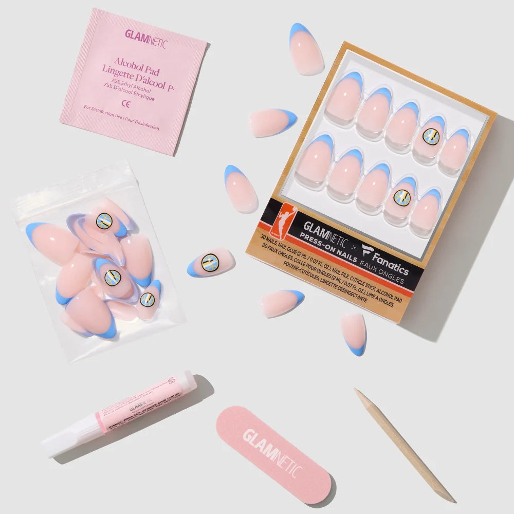 Chicago Sky Press-On Nail Set