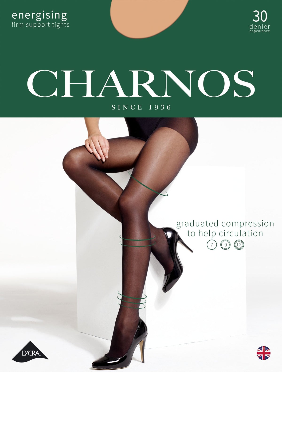 Firm Energising 30 Denier Support Tights CAXQ