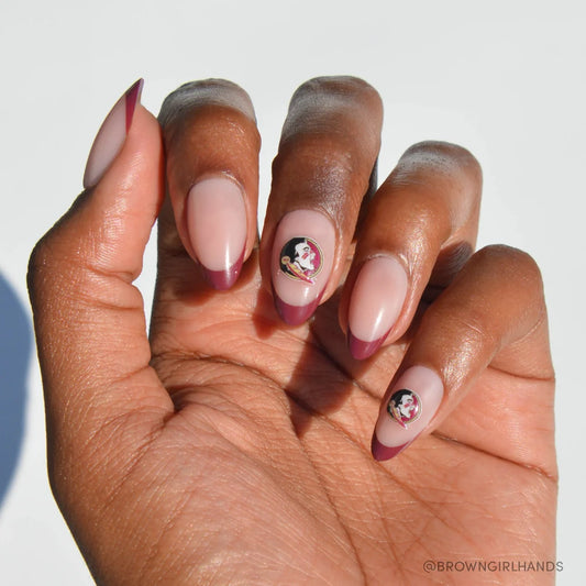 Florida State Seminoles Press-On Nail Set