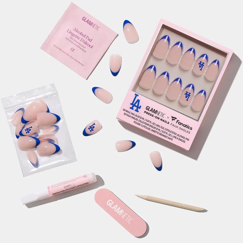 Los Angeles Dodgers Press-On Nail Set