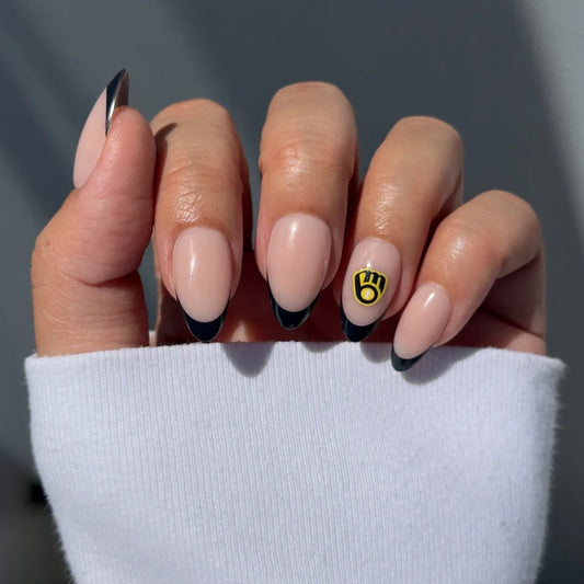Milwaukee Brewers Press-On Nail Set