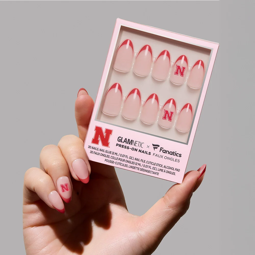 Nebraska Cornhuskers Press-On Nail Set