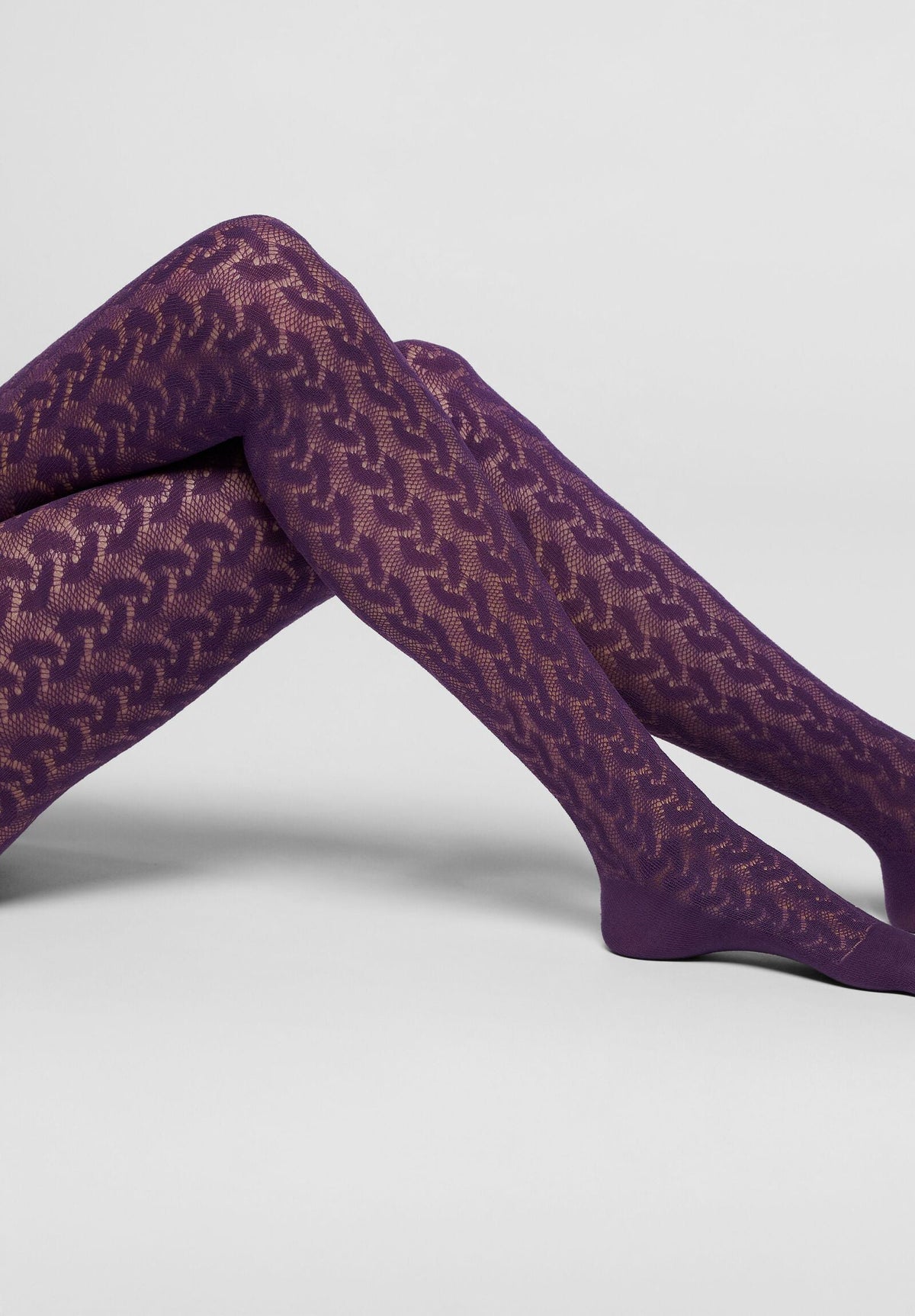 Bio-Derived Sneakers Tights Wave - Violet 25