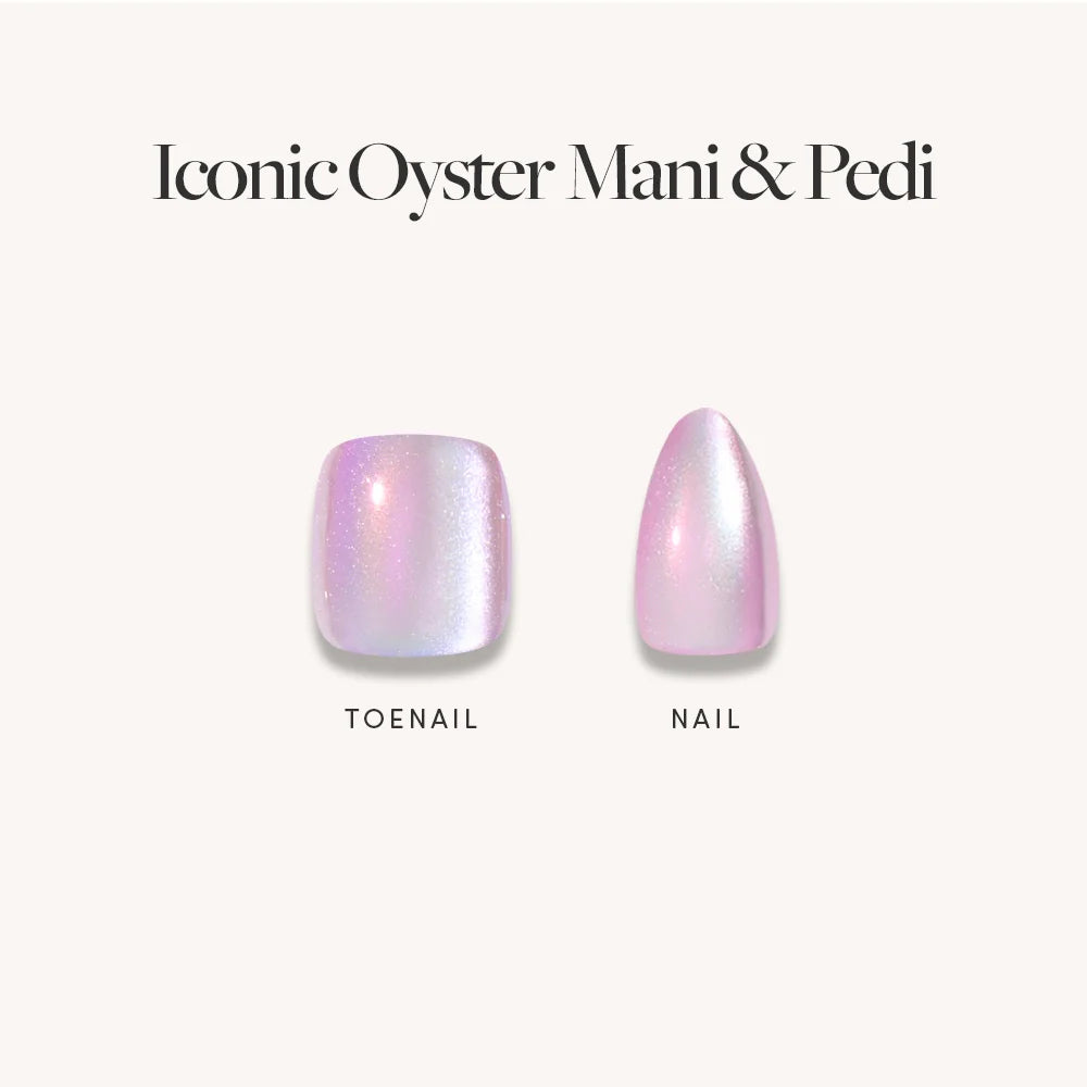 Pearlescent Purple Mani & Pedi Bundles