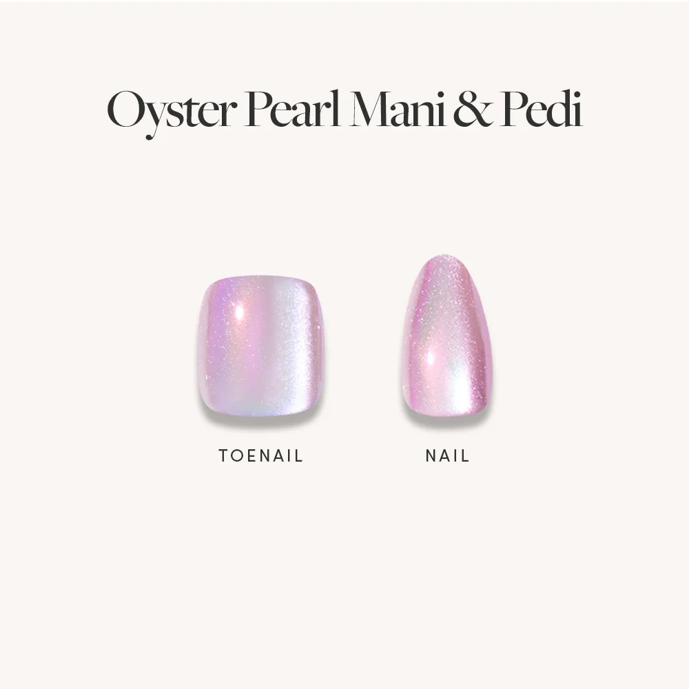 Pearlescent Purple Mani & Pedi Bundles