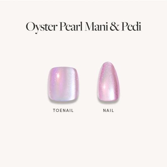 Pearlescent Purple Mani & Pedi Bundles