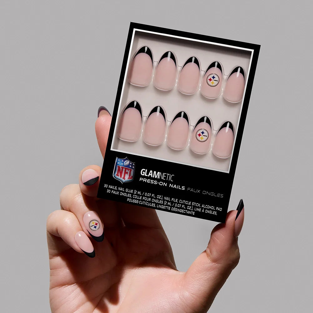 Pittsburgh Steelers Press-On Nail Set