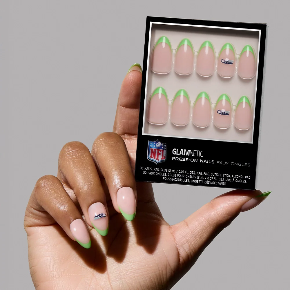 Seattle Seahawks Press-On Nail Set