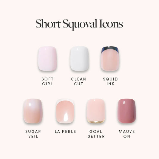 Short Squoval Icons
