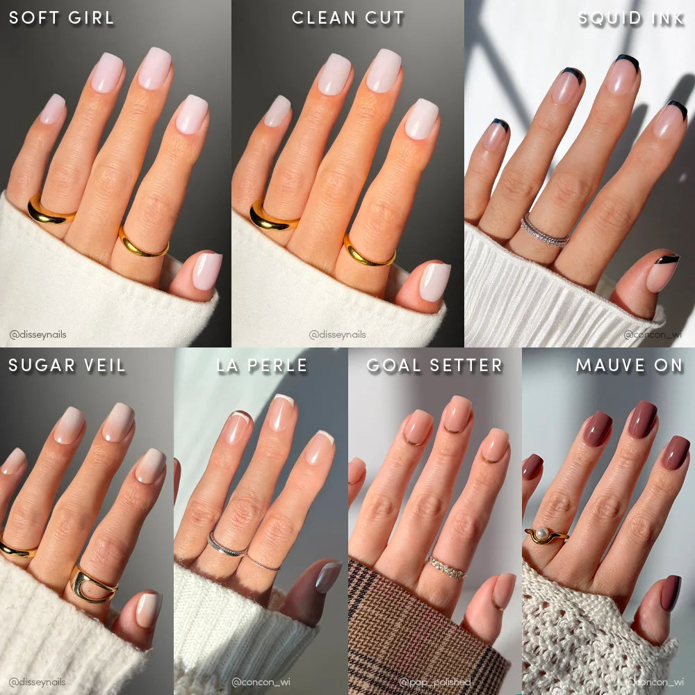 Short Squoval Icons