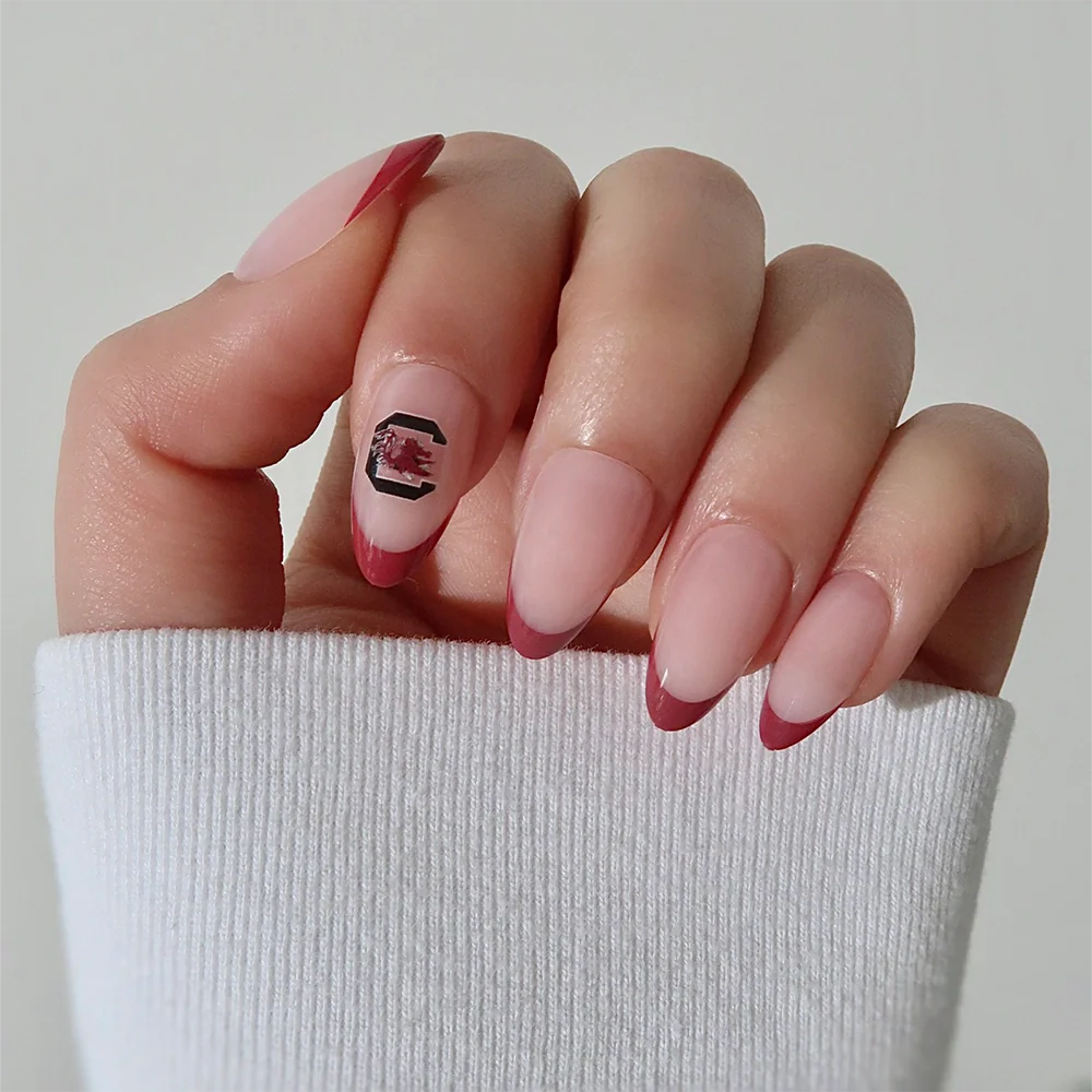South Carolina Gamecocks Press-On Nail Set