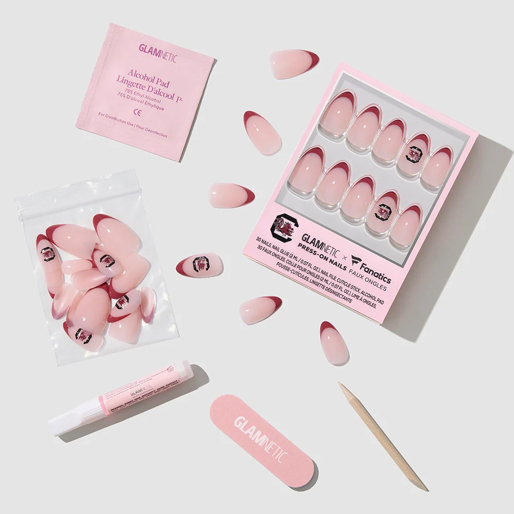 South Carolina Gamecocks Press-On Nail Set