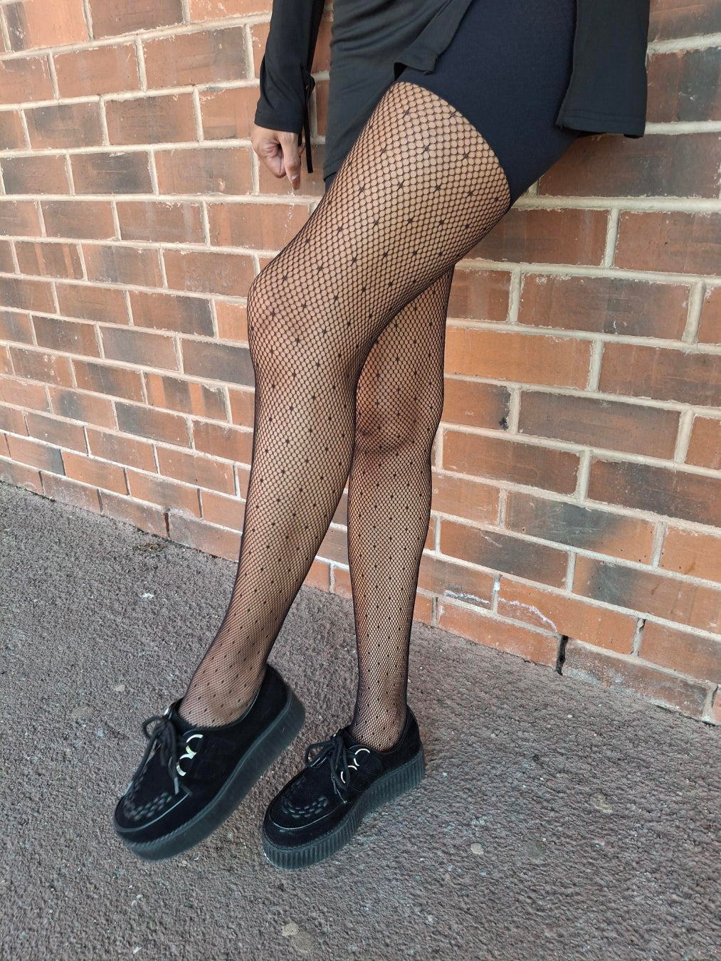 Spot Net Tights