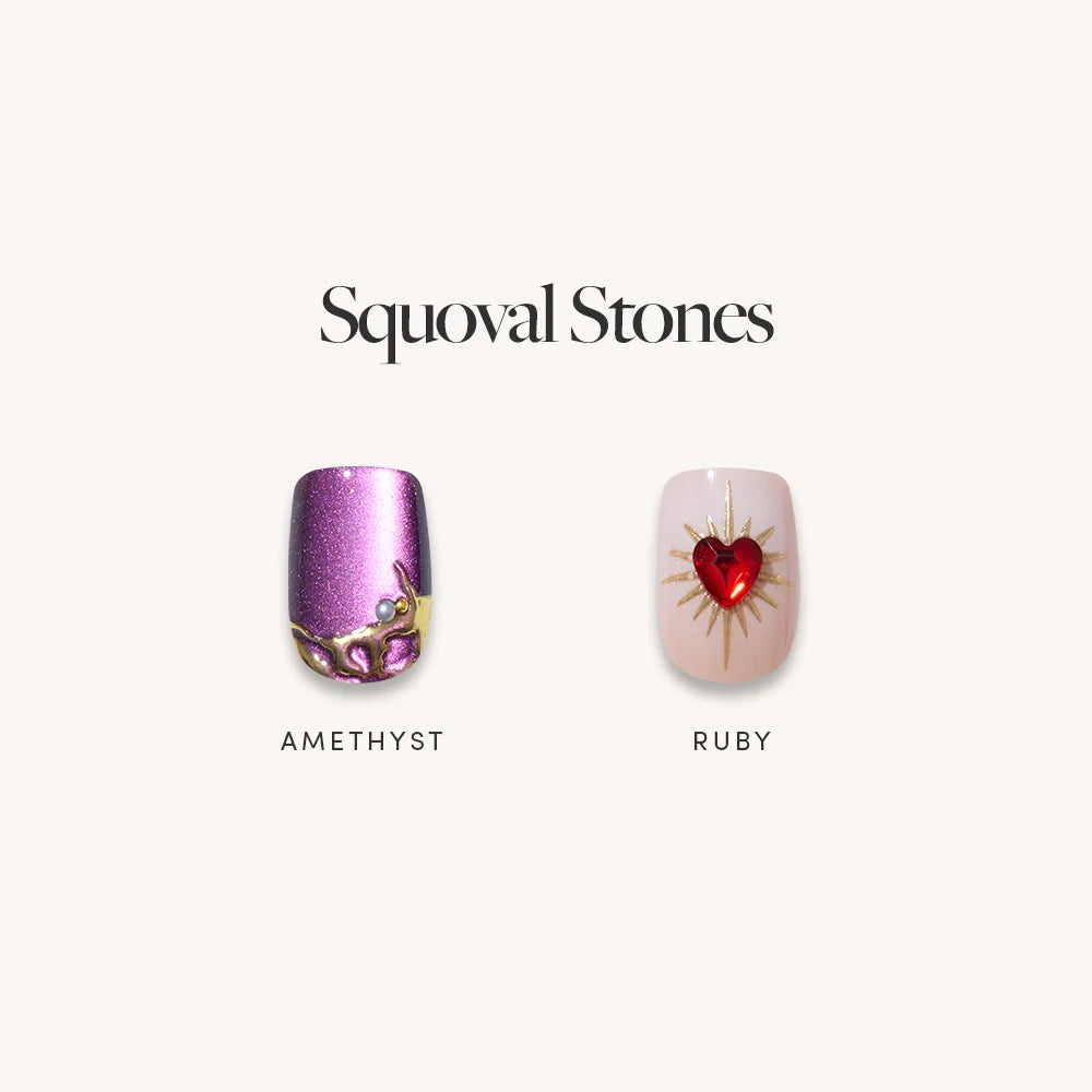 Squoval Stones