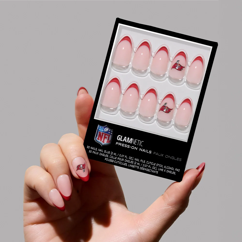 Tampa Bay Buccaneers Press-On Nail Set