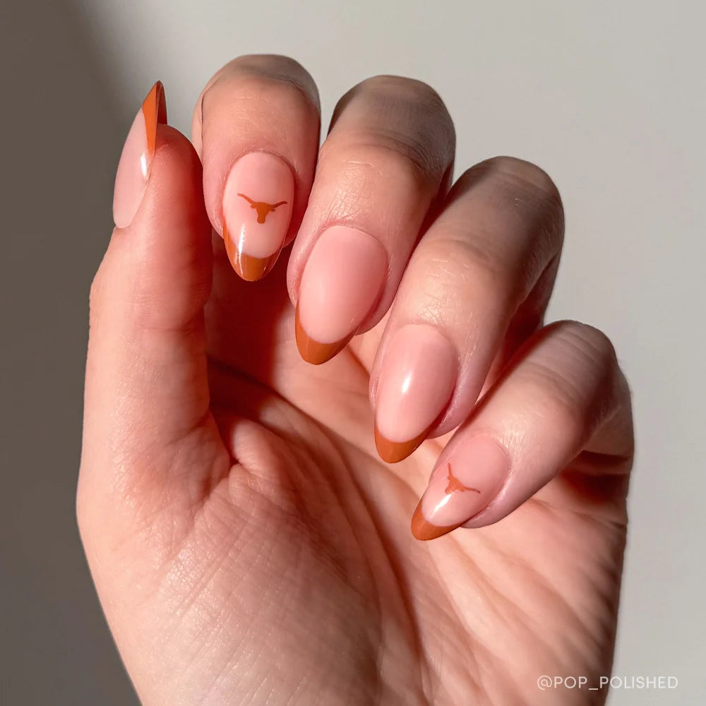 Texas Longhorns Press-On Nail Set