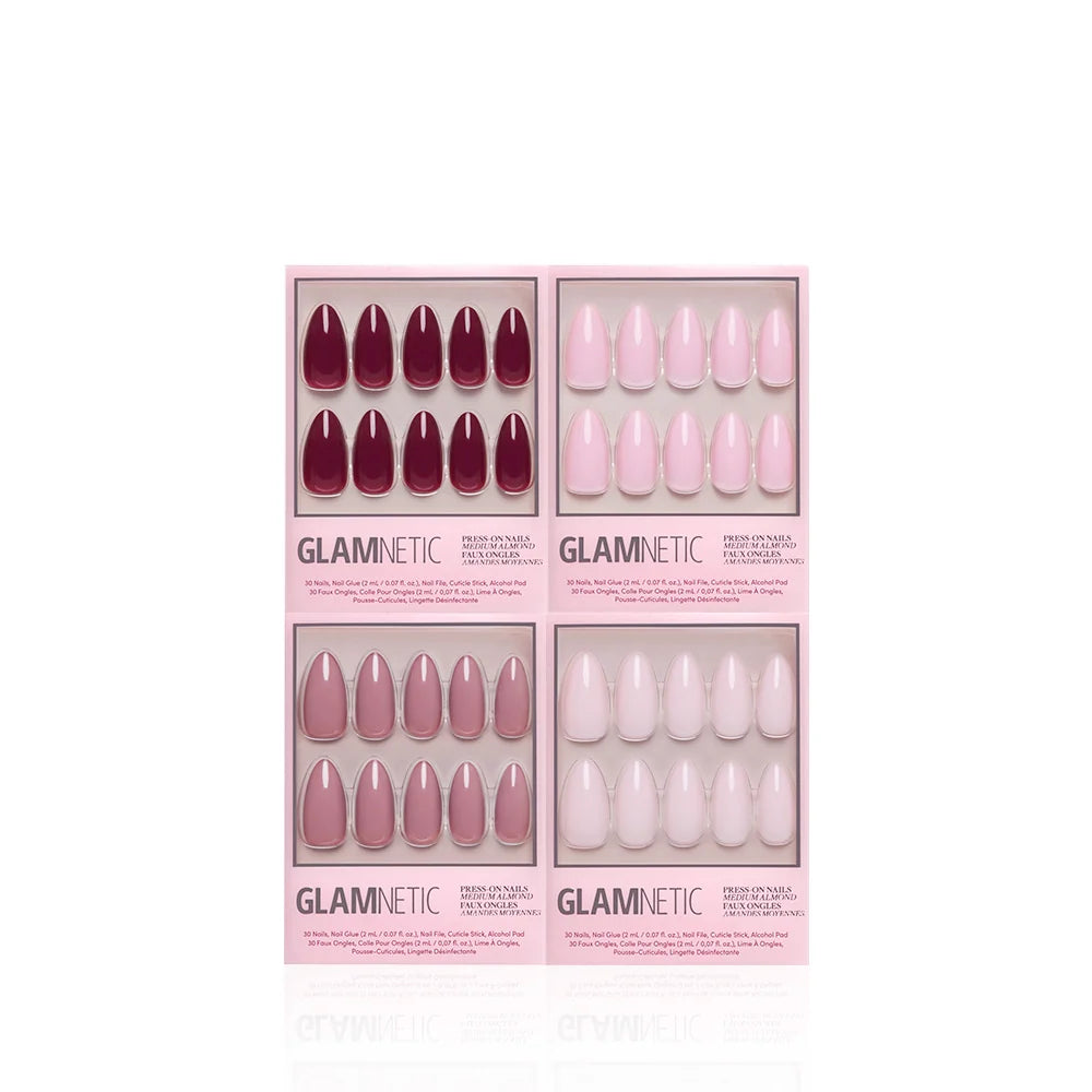 The Pink Medium Almond Icons