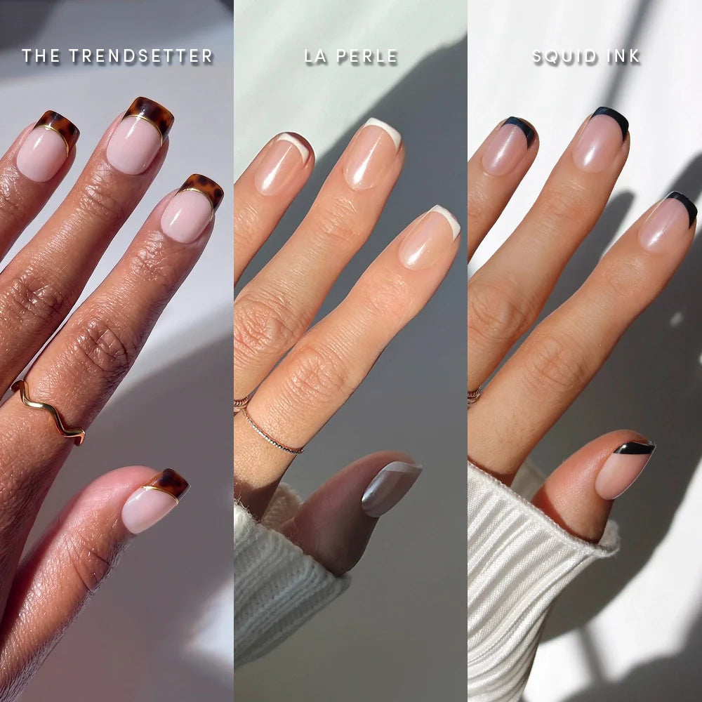 The Short Squoval Frenchies