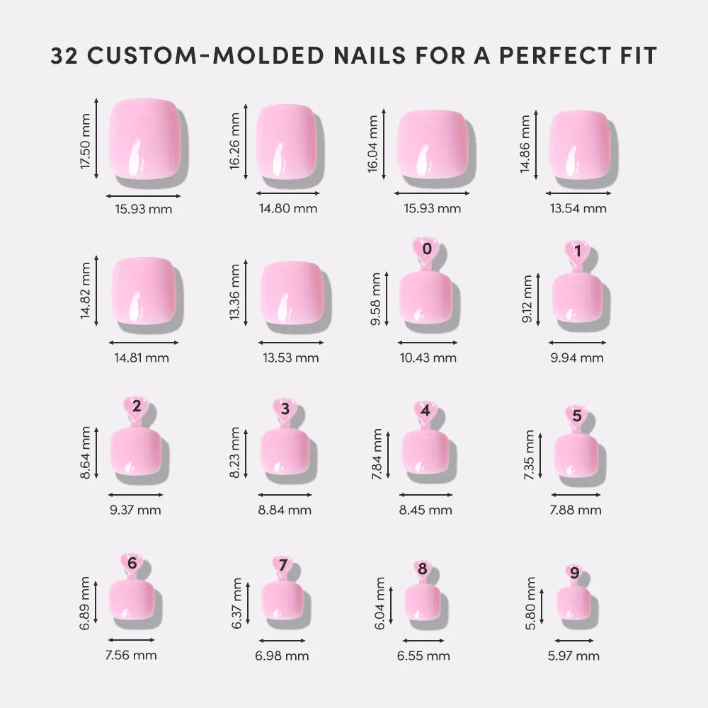 Think Pink Toenail