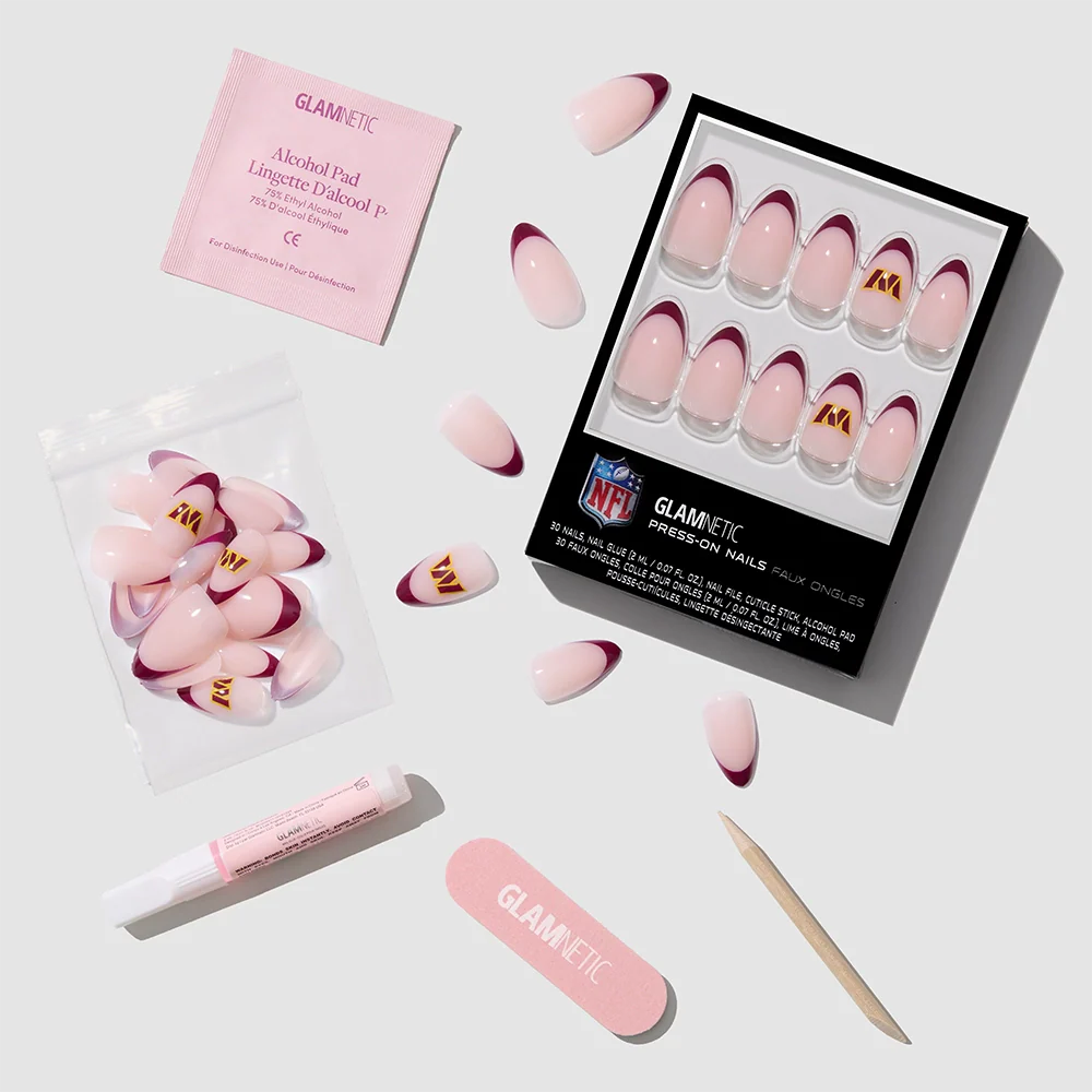 Washington Commanders Press-On Nail Set