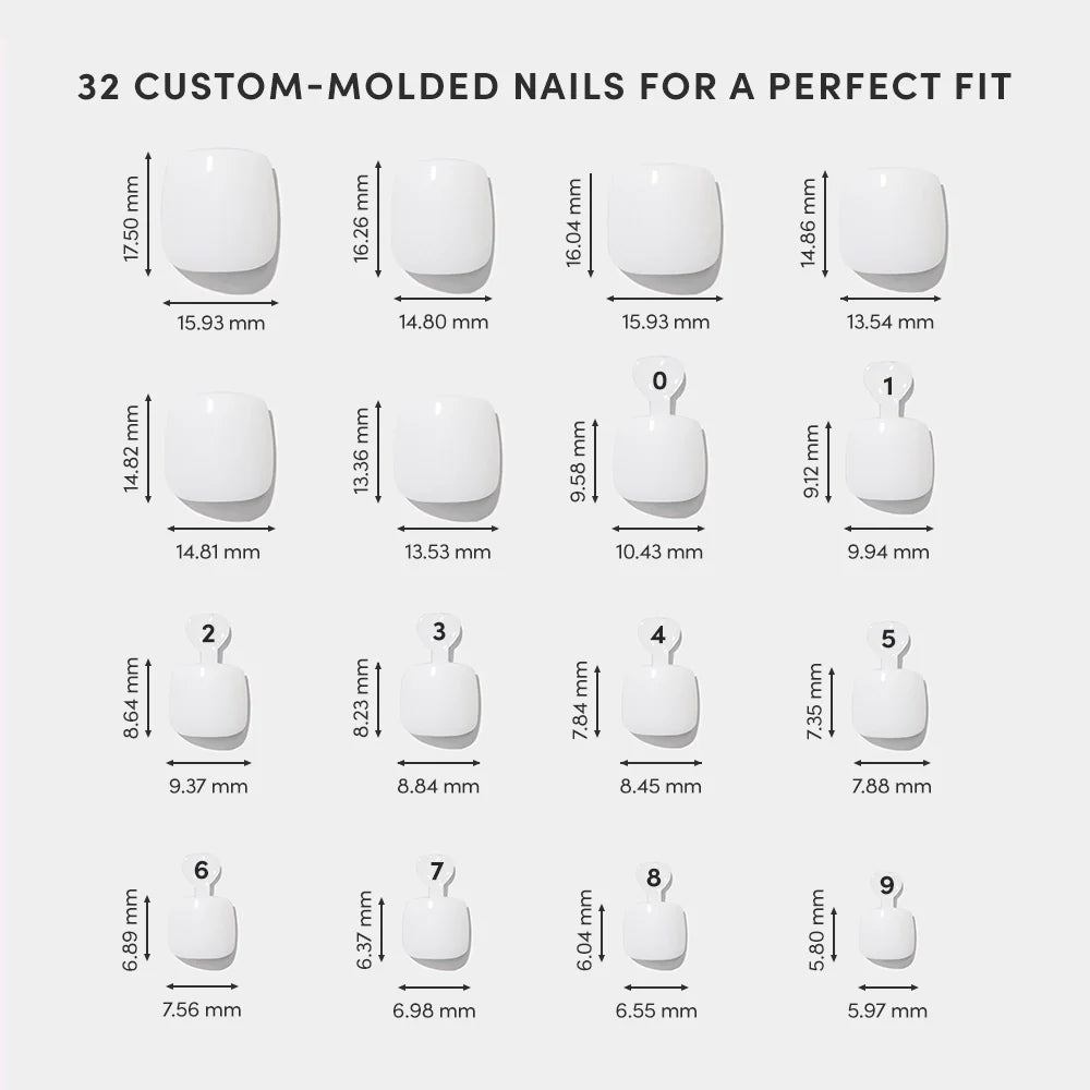 White Swan Toenail